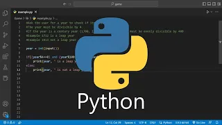 Leap year Python How to Tutorial