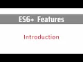 ES6 Features JavaScript Tutorial In Hindi