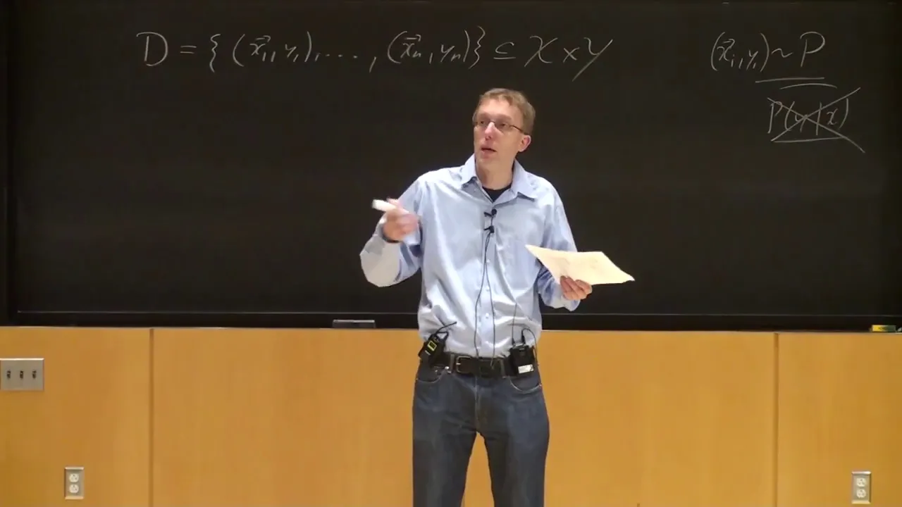 Lecture 2 "Supervised Learning Setup Continued" -Cornell CS4780 SP17