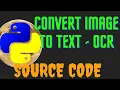 How To Convert Image To Text In Python by Tesseract