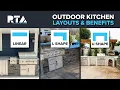 Outdoor Kitchen Layout Ideas 4 Best Options with Pros Cons