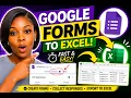 This Google Forms Trick Will Save You Hours Export to Excel