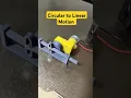 Circular Motion to Linear Motion