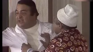 خناقة يونس شلبي وابراهيم سعفان علي المسرح 