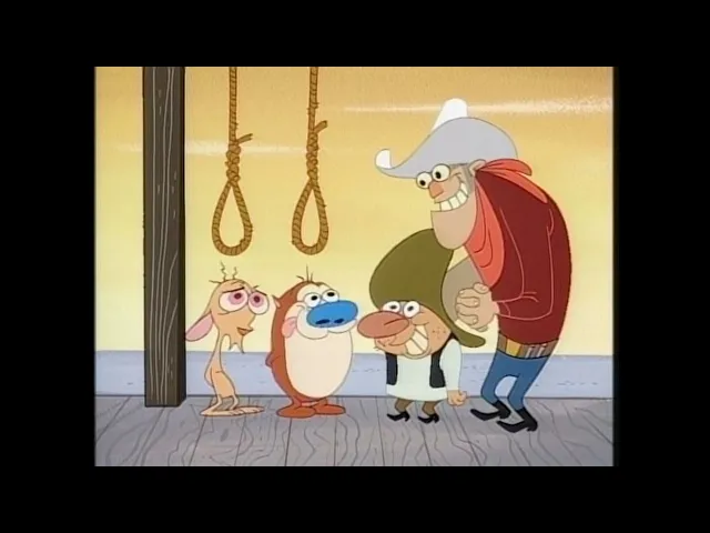 Ren and Stimpy get hung