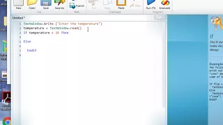 Programming - Small Basic Selection