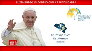 Luxemburgo, Encontro com as Autoridades, 26 de setembro de 2024, Papa Francisco