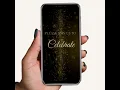 Gold and Red roses quinceanera invitation 15th Birt ay Mis Quince Anos Mis Xv Quinceanera Spanish