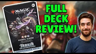Mardu Surge Commander Review Tarkir Dragonstorm MTG