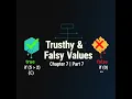 JavaScript Truthy Falsy Values Explained Chapter 7 Part-7 Beginners