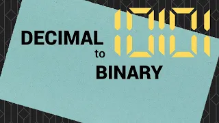 Decimal to Binary Conversion Logic with Java code Mathematics for Computer Science Series