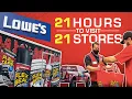 21 Lowes Stores in 21 hours - Flex Seal Retail Tour