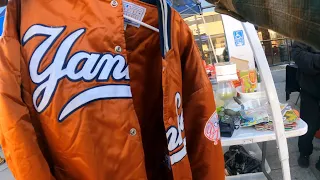 LA TRAFFIC COULDNT STOP ME FROM THIS JACKET WHAT 163 GOT ME AT THE LACC STUSSY NIKE