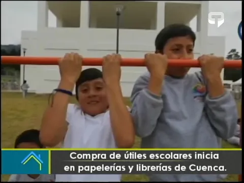 Compra de útiles escolares inicia en papelerías y librerías de Cuenca