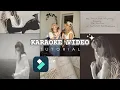 make a KARAOKE using filmora 13