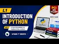 L-1 Introduction of Python Python Interpreter Features BP101T B Pharm 1st Sem
