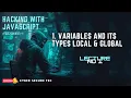 JavaScript Variables JavaScript Course From Basics to Advanced Lecture 01