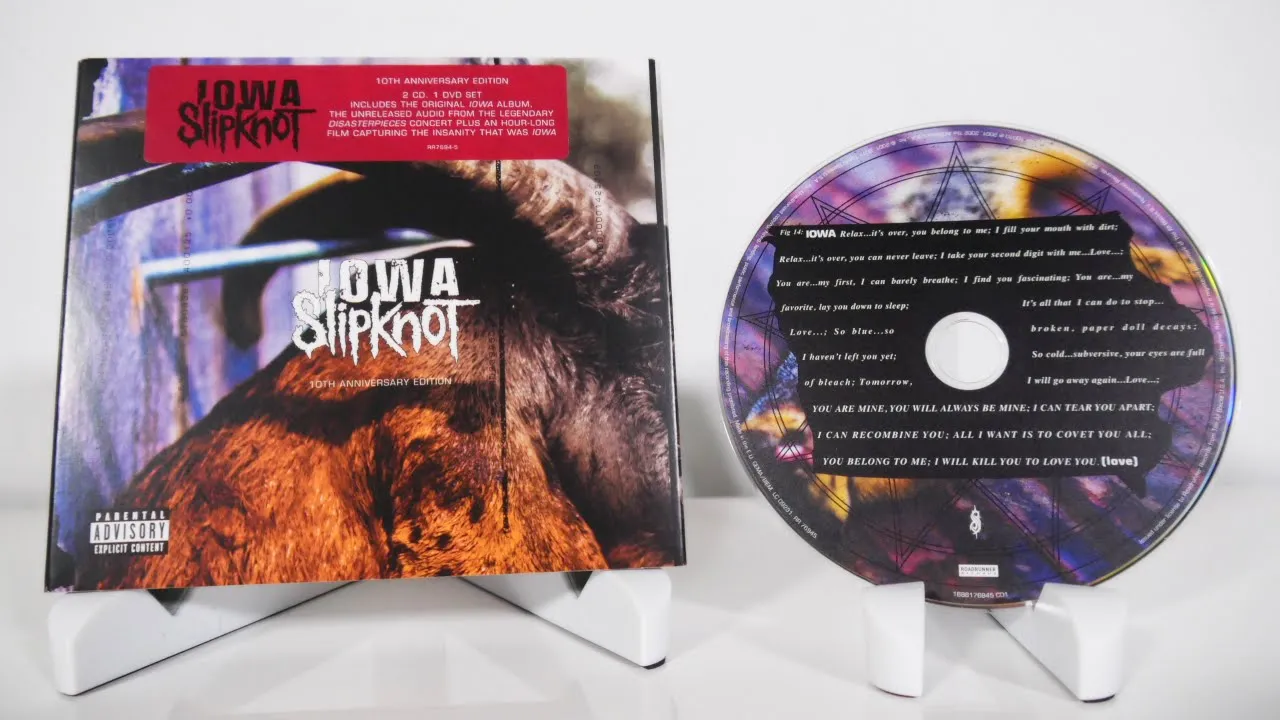 Slipknot - Iowa (10th Anniversary) CD Unboxing