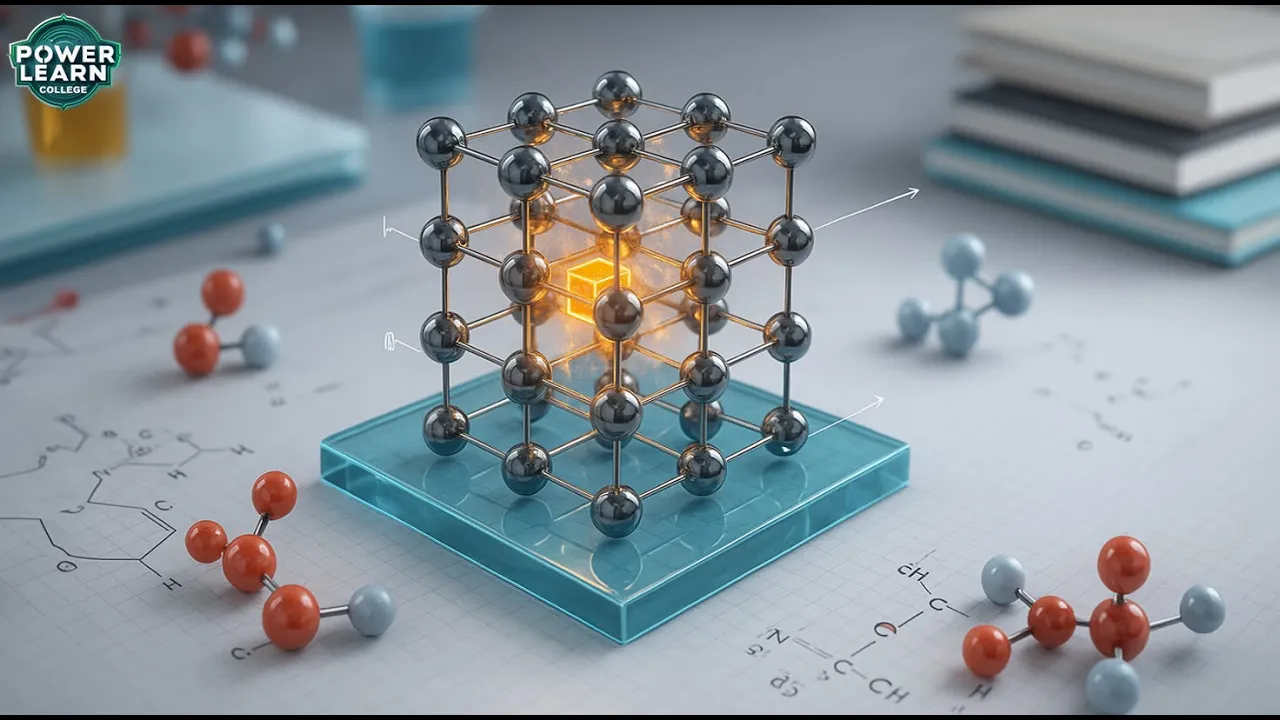 Crystal Lattices and Unit Cells | Class 12 Chemistry | Solid State Made Simple