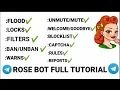 ROSE bot Telegram Userbot Full Tutorial Jason Techies