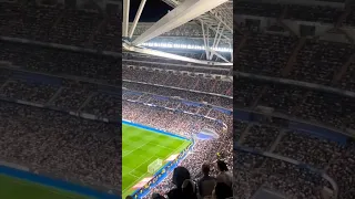نشيد ريال مدريد من داخل البرنابيو 