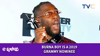 burna boy bags grammy nomination