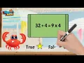 Equation Equality 3rd Grade Math
