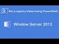 Using PowerShell - Modify a Registry Key Value