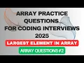 Master Array Problems in Java DSA Coding Interview Preparation Beginner to Advanced