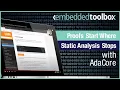 Embedded Toolbox Prove It Proofs Start Where Static Analysis Stops