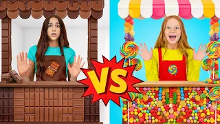 Nastya und Evelyn stellen sich spannenden Kochherausforderungen
