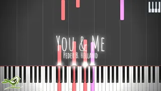 Peder B Helland You Me Relaxing Piano Tutorial With Synthesia 