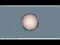 VTK Python Example - DisplayCoordinateAxes