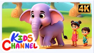 एक मोटा हाथी, Ek Mota Hathi, Best Hindi Nursery Rhyme