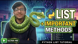 Python Lists Essential Methods Master List Operations In 1 Python Tutorial
