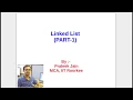 Tutorial - 17 Linked List in Hindi Part-1