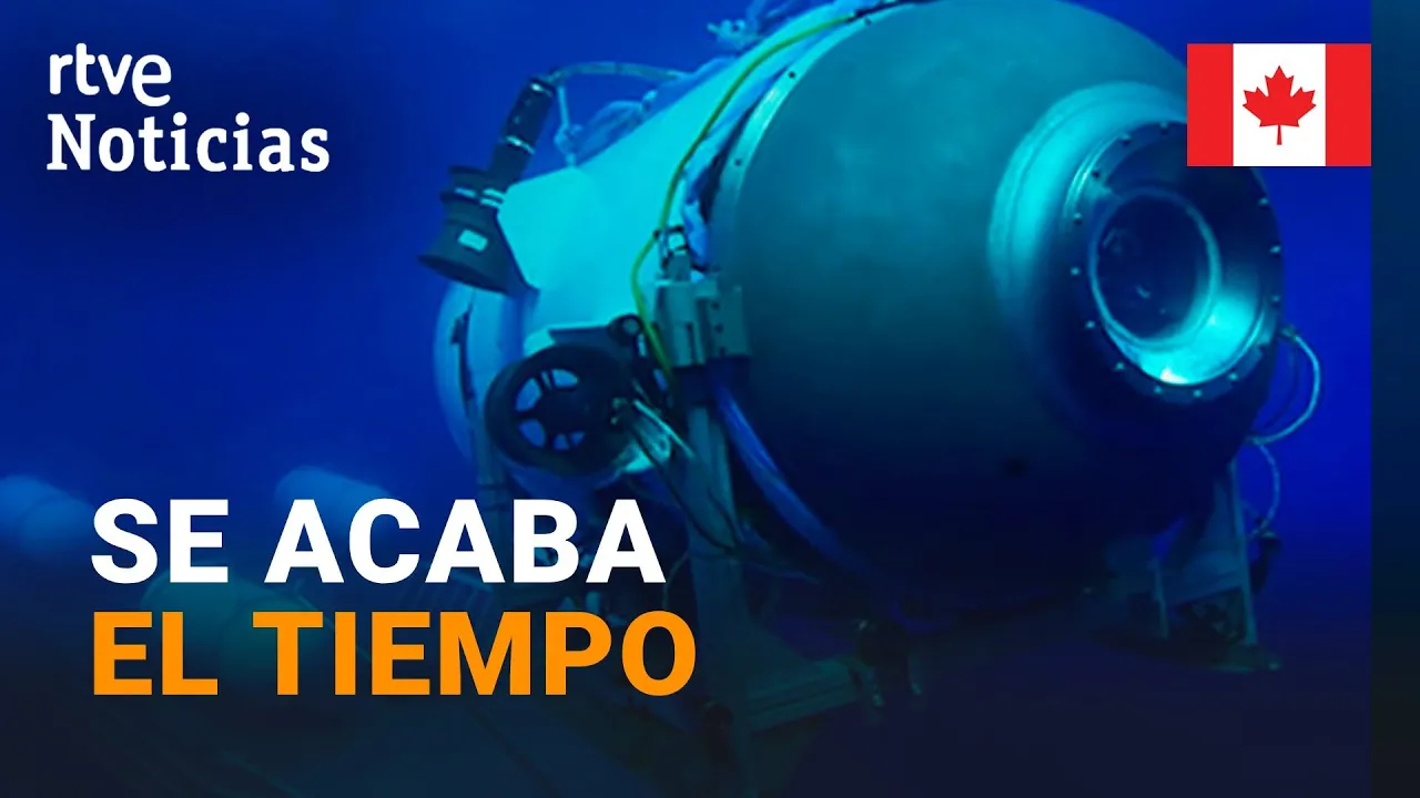 TITANIC: Detectan SONIDOS de GOLPES en la zona de BÚSQUEDA del SUBMARINO DESAPARECIDO | RTVE