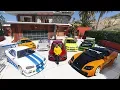 Download Lagu GTA 5 - Stealing Fast and Furious Cars with Franklin! (Real Life Cars #10)