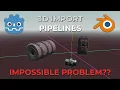 What is happening with 3D importing in Godot