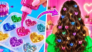 💄✨ TRUCCHI DI BELLEZZA PER PRINCIPIANTI! Hair Hacks & Idee Facili per Capelli | di 123 GO!