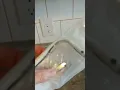 How to put on triangle curtain rods