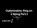 Optimization Problem Ring on a String Part 2 Single Variable Calculus Project Ulim