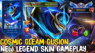 Download MANIACC!! Gusion Cosmic Gleam | Legend Skin Gameplay by Astre | MLBB MP3