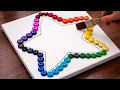 Super Easy Simple Colorful Acrylic Painting Tutorial 1499