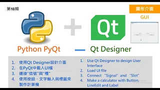18 update Use PyQt and Qt Designer to implement GUI of Calculator PyQt Qt Designer