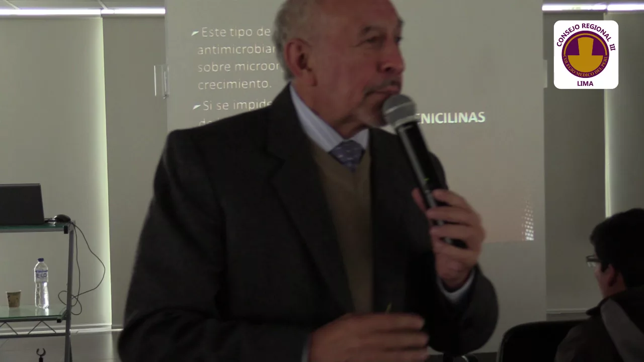 Antibióticos Betalactamicos - Dr. Juan Villena Vizcarra