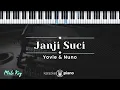 Download Lagu Janji Suci - Yovie \u0026 Nuno (KARAOKE PIANO - MALE KEY)