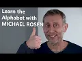 LEARN THE ALPHABET WITH MICHAEL ROSEN (NOT FOR KIDS!)
