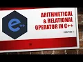 Arithmetical Relational Chapter 4 Operators and Expressions