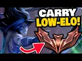 HOW to CARRY in BLUE KAYN in LOW ELO